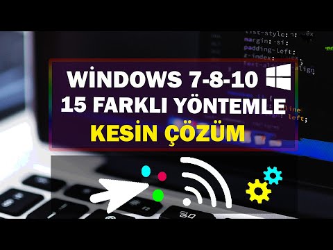 windows İnternet Bağlantı sorununu 15 Adımda Çözme Video