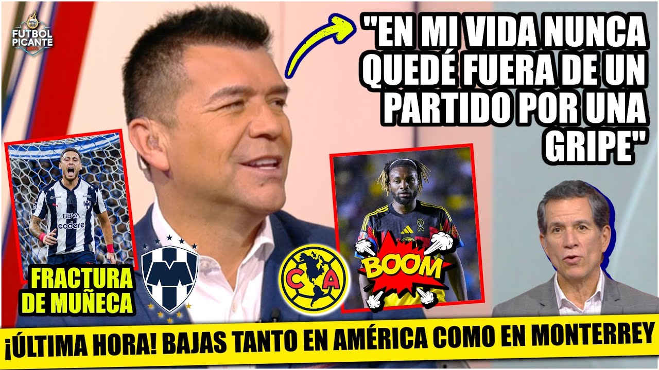 ATENCIÓN LUCAS OCAMPOS de MONTERREY y SAINT-MAXIMIN de AMÉRICA BAJAS de última hora | Futbol Picante