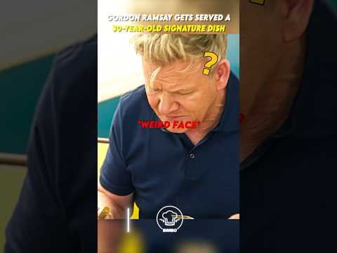 Gordon Ramsay Tries a 30-Year-Old Dish