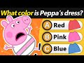 Peppa Pig Multiple Choice Quiz Only Real Fans Can Get 100 Quiz DingDong