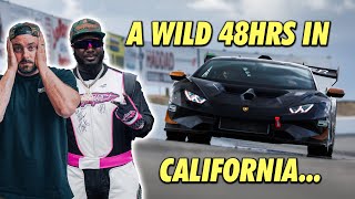 We ran a drift event with Adam LZ, DDE and T-Pain... IN THE USA!
