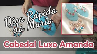 Cabedal Infantil Laura, Banhado, Rebite, Preto/Fumê