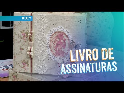 Livro de assinaturas por Patricia Godói