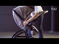 миниатюра 0 Видео о товаре Люлька Egg Carrycot 2020, Anthracite & Chrome Frame