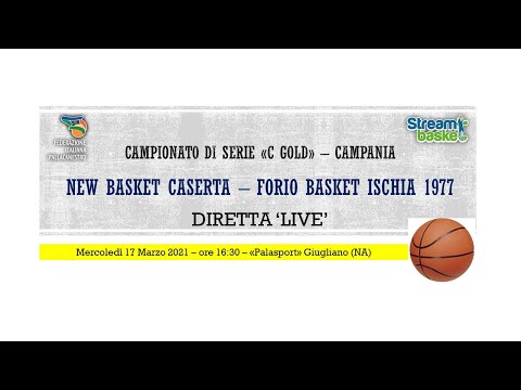 "DIRETTA BASKET" ::: NEW BASKET CASERTA - FORIO BASKET ISCHIA 1977