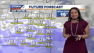 Winter Weather Advisory goes through Monday morning