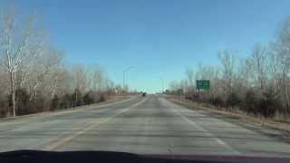 preview picture of video 'Car Camera - NE 66 - Ashland, NE to the I-80 Interchange (NE) . 2014 ( ネブラスカ州道66号線 )'