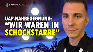 Nahbegegnung mit Dreiecks-UAP in Deutschland: "Wir waren in Schockstarre" | EXOMAGAZIN