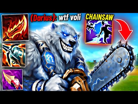 VOLIBEAR... but with a CHAINSAW (Full ATTACK-SPEED)
