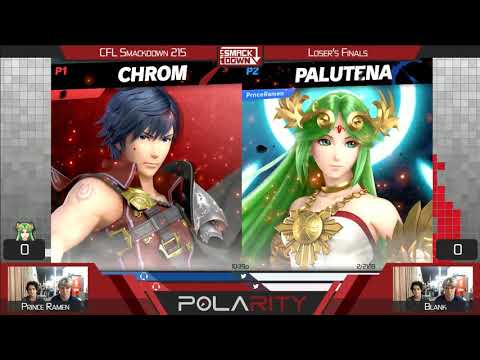 CFL Smackdown Ultimate  215 - PrinceRamen (Palutena) vs Chrom (Blank) - Losers Finals