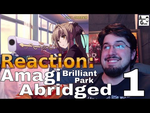 Amagi Brilliant Park Abridged - EP 1: Reaction #AirierReacts