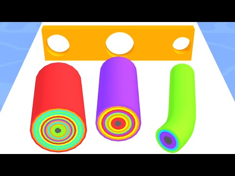 Layer Runner! - ASMR Gameplay Video, All Levels Android iOS Lvls 1-14