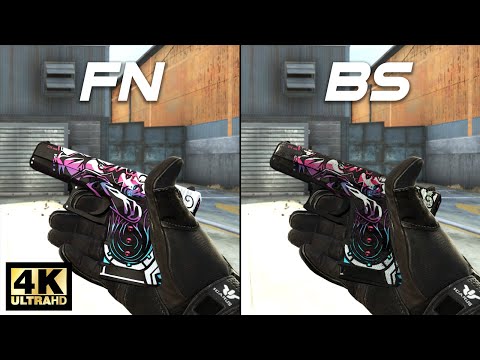 CSGO Glock-18 | Neo-Noir - Skin showcase all floats [4K60FPS]