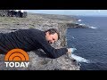 Dad With Fear Of Heights Is Determined To See The View From Irish Cliffs TODAY