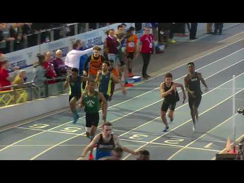 Championnats de France en salle CJ 2018 : Finale du 4x200m JUM