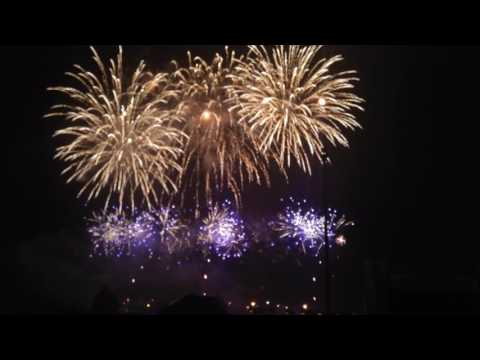 Pyromagic Sierpień 2016 | Szczecin | Wały Chrobrego | Pokaz fajerwerków | 4K LG G4 |