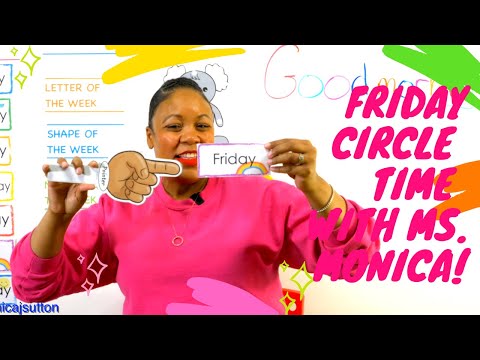 Friday - Preschool Circle Time - Learn at Home - Friday 5/8