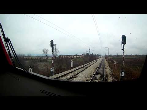 ©CABVIEW Railway Belgrade- Niš, section Trnjani-Niš, EMV 413-021/022, December 2017.@60FPS