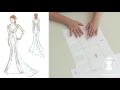 How to sew a wedding dress tutorial
