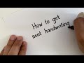How To Get NEAT Handwriting Straight Lines In MINUTES