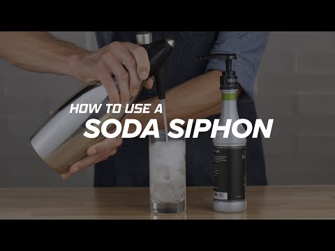 How to Use a Soda Siphon