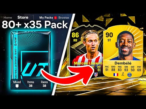 80+ x35 DELUXE STARTER PACKS! 😨 FC 26 Ultimate Team