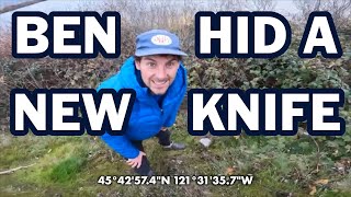 How I Found Ben Banters' Hidden Knife - Civivi Sendy PNW Geocache Scavenger Hunt & First Impressions