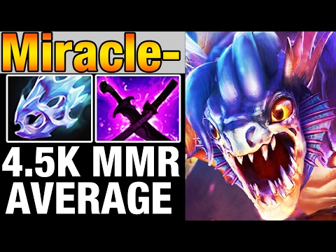 Miracle- Slark DESTROYING in 4.5k Bracket - Ranked Match Dota 2