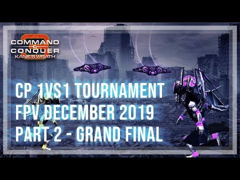 [C&C3: Kane's Wrath] CP 1vs1 Tournament FPV, December 2019 - Part 2 (Grand Final) [4k]