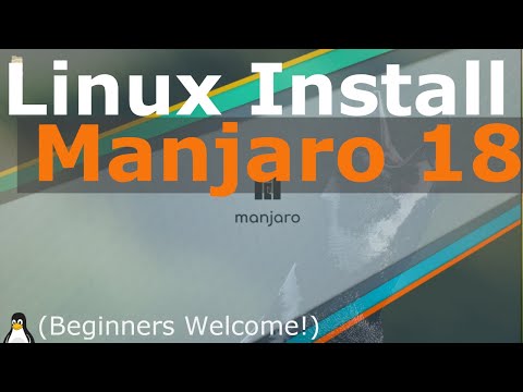 Manjaro Install Tutorial - Xfce - (Linux Beginners Guide) Video