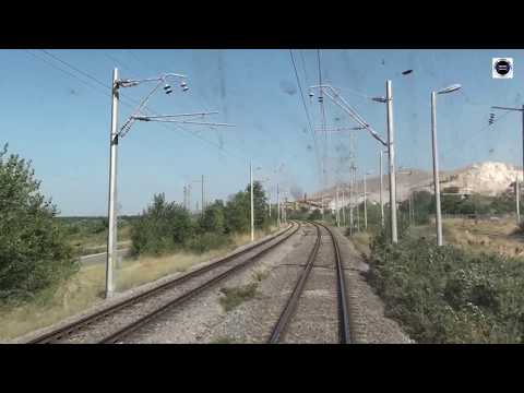 BDZ-БДЖ Cab Ride ds emu & Ludmilla Septemvri-Plovdiv-Dimitrovgrad Bulgaria-2012