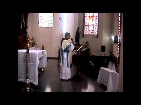 PRIMER BODA Y HOMILIA DEL NUEVO DIACONO FRAY YADER