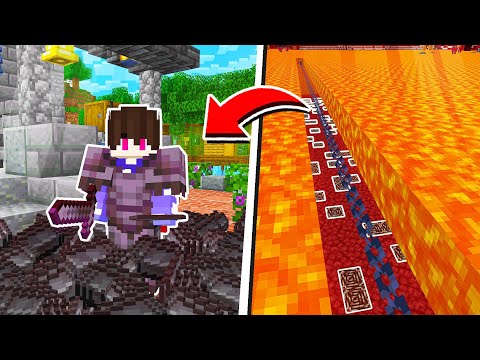 O MÉTODO PARA ACHAR NETHERITE INFINITO (infalível)!!! - Minecraft Irmandade 2 - 21