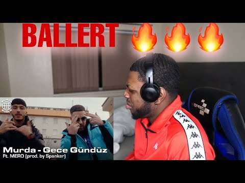 Murda - Gece Gündüz ft. MERO (GERMAN REACTION🇩🇪)