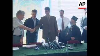 KOSOVO: PRISTINA: ANTI SERB PROTESTS TURN DEADLY