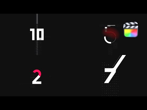 Cutting-Edge Countdown Modular Template for Final Cut Pro — MotionVFX