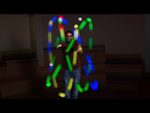 Video for Rechargeable LED Poi Balls