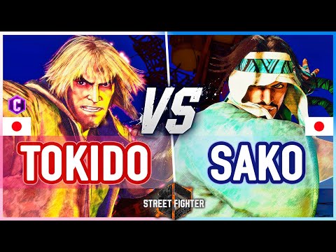 SF6 🔥 Tokido (Ken) vs Sako (Rashid) 🔥 Street Fighter 6
