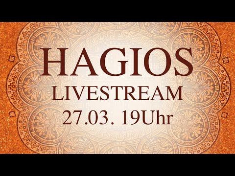 HAGIOS Livestream vom 27.03.2020, mit Helge Burggrabe