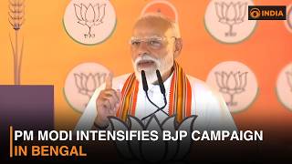 PM Modi Intensifies BJP Campaign in Bengal