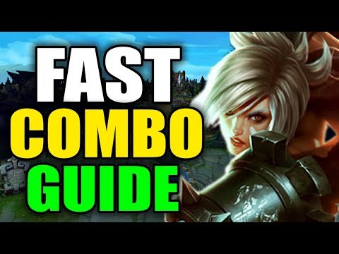 How to Riven Fast Q Combo (Animation Cancel) - Season 10 Riven Guide