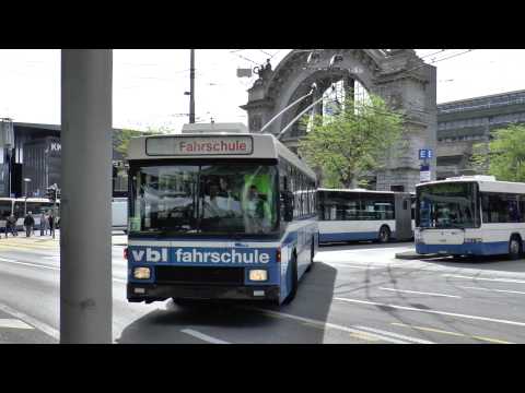 VBL Lucerne driving school trolleybus