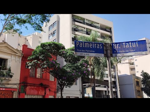 Rua Barão de Tatuí na Santa Cecília, Centro de São Paulo em 30/04/2024