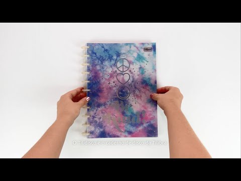 Vídeo do produto Refil Decorado para Tilidisco Universitário 80 Folhas 90 Gramas