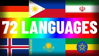 All 72 different languages in Google Translate