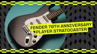 Video thumbnail for 60 Seconds with the Fender 70th Anniversary Player Stratocaster | 60 Seconds S1E24 | Guitar.com by Guitar