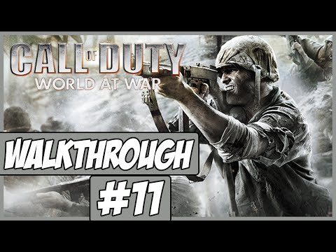 Call Of Duty: World At War Walkthrough Ep.11 w/Angel - Deep In The Jungle!