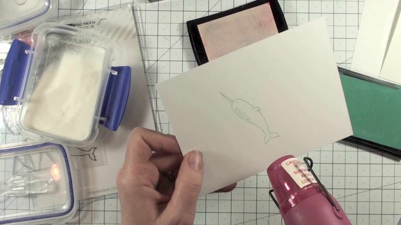 Two Minute Tip - Heat Embossing 101