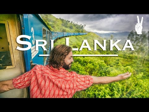 A Beautiful Train Ride Through the Mountains of Sri Lanka