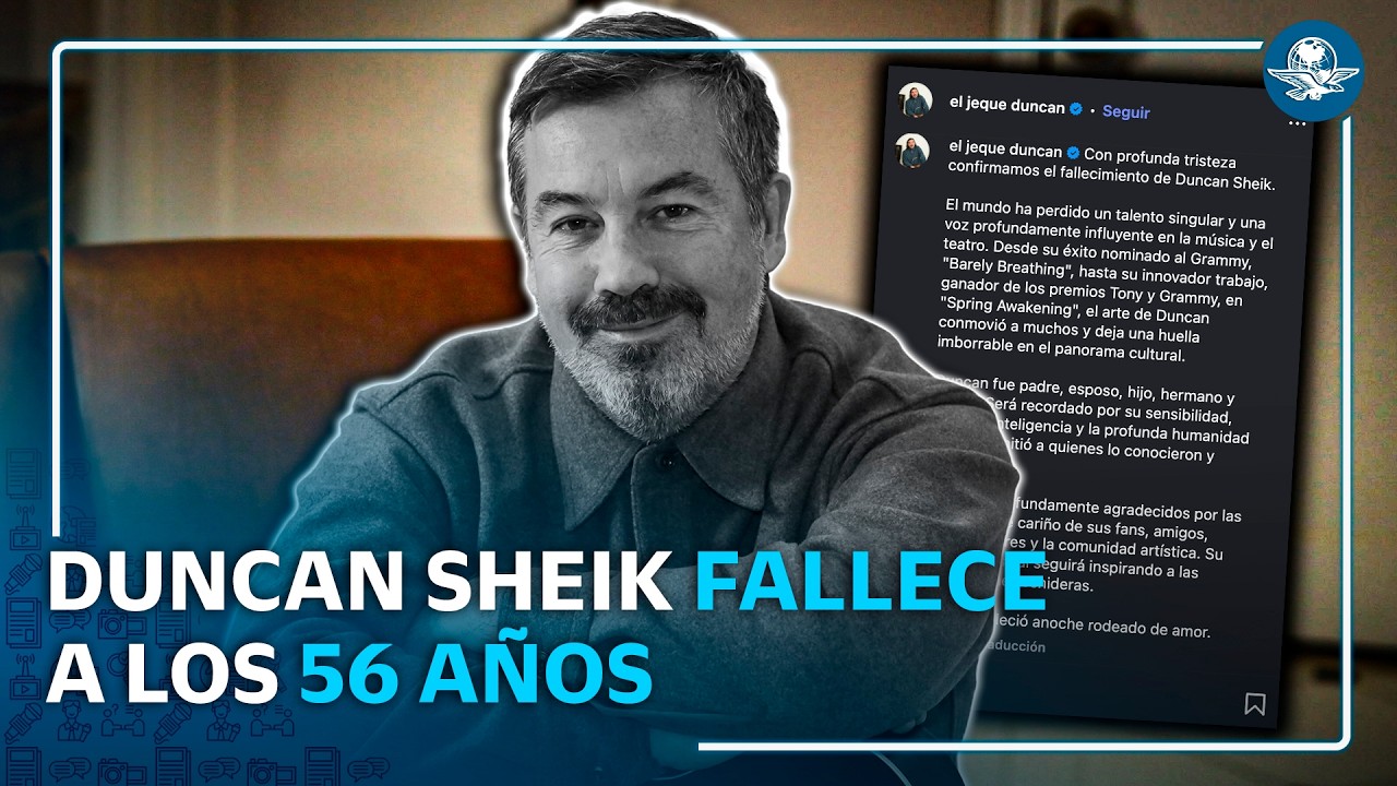 Muere Duncan Sheik, cantante de “Barely Breathing” y ganador de dos premios Tony, a los 56 años